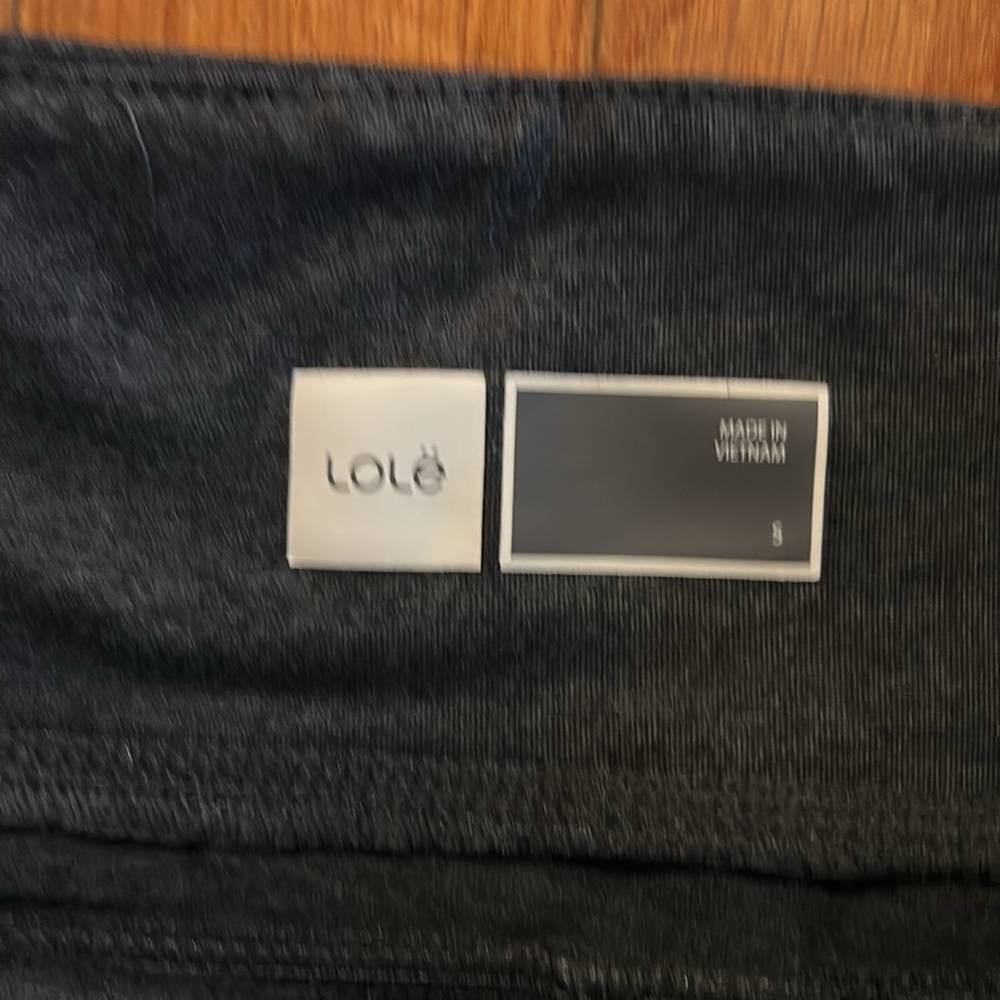 Lole Black Heather Jogger Pants Sz Small Like New - Picture 3 of 6